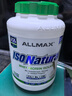 ALLMAX天然分離乳清蛋白粉高蛋白無添加純天然配方 5磅 原味【蛋白含量93%】 曬單實(shí)拍圖