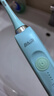 拜爾（BAIR） X1電動(dòng)牙刷 成人感應充電式深度清潔聲波全自動(dòng)軟毛刷學(xué)生黨情侶男女送男女朋友學(xué)生款 沁心藍 曬單實(shí)拍圖