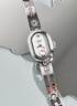 正港（ZGO）Hello Kitty手表女學(xué)生中古風(fēng)高中生手鏈?zhǔn)⒈砣慂t生日禮物女 凱蒂貓-銀白 曬單實(shí)拍圖