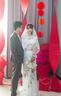 勤記魚尾婚紗新娘主紗高級(jí)魚尾輕婚紗新娘2025新款法式長袖蕾絲高端小 白色 XS 均碼 曬單實(shí)拍圖