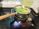 易億派無涂層小奶鍋日式雪平鍋寶寶專用輔食鍋不銹鋼嬰兒家用泡面湯鍋 316L【帶蓋】加厚五層鋼 20cm 曬單實(shí)拍圖