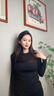 夢(mèng)特嬌莫代爾棉打底衫女薄款內衣修身內搭純色圓領(lǐng)長(cháng)袖上衣春秋款 曬單實(shí)拍圖
