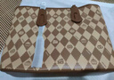 森馬（Semir）托特包溫柔菱格單肩包大容量女包手提包包105824153012 曬單實(shí)拍圖
