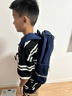 史努比（SNOOPY）小學生書包輕便兒童護脊減負雙肩包痛包 四到六年級 藍色大號 曬單實拍圖