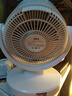 VCJ【德國品牌】空氣循環(huán)扇電風扇家用臺式桌面節(jié)能輕音風扇 機械旋鈕可搖頭3m線 DQ212R 曬單實拍圖