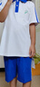 QUALE跨樂(lè)深圳統(tǒng)一校服小學(xué)生夏季短褲男女同款（冰感棉）130 曬單實(shí)拍圖