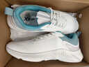 特步男鞋跑步鞋2025新款冬季皮面防水休閑鞋子運動(dòng)鞋男輕便減震慢跑鞋 0032帆白/水天藍/鴿子灰 42 曬單實(shí)拍圖