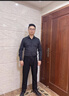 皮爾卡丹品牌高檔休閑褲男秋冬新款商務(wù)休閑彈力直筒百搭中青年西裝褲子男 黑色 【春秋款】 32 曬單實(shí)拍圖