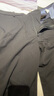 雅戈爾（YOUNGOR）【冰絲水洗褲】2025新品男商務(wù)透氣休閑褲 深藍 L(175/84A) 曬單實(shí)拍圖