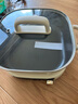 九陽(yáng)（Joyoung）電火鍋火鍋專用鍋電磁爐IH電磁加熱2200W多功能鍋6L烤涮分體電炒鍋電煮鍋HG60-G850 曬單實(shí)拍圖