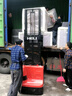合力電動(dòng)叉車全電動(dòng)堆高車1噸小型液壓升降車升高車電動(dòng)堆垛叉車 步行式載重1.2噸-貨叉升高2米 曬單實(shí)拍圖