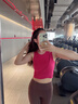 gigt極吉無(wú)袖運動(dòng)背心瑜伽內衣一體式文胸外穿絕美瑜伽服女上衣 曬單實(shí)拍圖