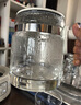摩飛電器（Morphyrichards）電熱水壺全玻璃恒溫壺家用熱水壺燒水壺養(yǎng)生煮茶壺多段控溫電水壺極速風冷沖奶泡奶機MR5602 1.2L 椰奶白 曬單實拍圖