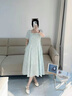 小碼女鞋313233內(nèi)增高小皮鞋女新款圓頭厚底粗跟樂(lè)福鞋女單鞋34碼 米白色【增高5cm】 32 曬單實(shí)拍圖