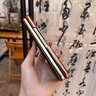 韻絢適用三星zfold7手機殼W25磁吸翻蓋皮套Z Fold7真皮高檔商務(wù)全包防摔電鍍金外殼保護套 荔枝紋【優(yōu)雅黑】金邊 三星Z Fold7 曬單實拍圖