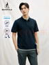 beanpole濱波【涼感】2025春夏新款男士索羅娜涼感T恤polo衫 黑色 XL 185/100A 曬單實(shí)拍圖