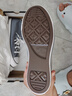 匡威（Converse）官方 All Star男女高幫帆布鞋銀霜灰灰色A02786C A02786C 39 曬單實拍圖