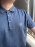 安東尼奧【30%桑蠶絲&長絨棉】提花翻領短袖t恤夏季男士高端POLO衫商務T恤 曬單實拍圖