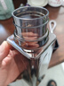 水杯網(wǎng)紅密封防漏耐高溫塑料杯高顏值方形直飲杯便攜手提水杯子 黑色 500ml PC材質(zhì) 曬單實(shí)拍圖