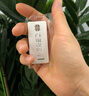 水貝白銀足銀9999中國白銀投資銀條銀條銀磚儲值擺件收藏商務(wù)婚慶送禮 投資銀條1000克+木盒包裝+證書 曬單實拍圖