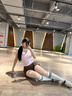 妮輕壓力運(yùn)動(dòng)網(wǎng)球襪子女羽毛球健身跑步跳繩長(zhǎng)筒襪肌能瑜伽白色小腿襪 【2雙裝/網(wǎng)眼薄款】2白色 曬單實(shí)拍圖