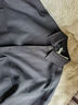 美洋（MEIYANG）魔法口袋外套 定制平紋雙層組織酷颯簡(jiǎn)約中長(cháng)款風(fēng)衣秋季新款大衣 黑色(夾棉小版) F(均碼) 曬單實(shí)拍圖