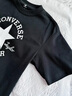 Converse匡威兒童裝男童t恤短袖短褲套裝夏季薄款女童夏裝中大童運(yùn)動2件套 G140正黑色 160 /80 【建議身高158-170cm】 曬單實(shí)拍圖
