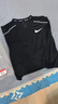 耐克（NIKE）男子運(yùn)動(dòng)T恤輕便休閑運(yùn)動(dòng)服AJ7566-010 黑  L  曬單實(shí)拍圖
