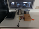 開品全自動雙壺上水電熱水壺茶臺燒水壺恒溫保溫燒水煮茶一體機嵌入式茶桌一體機茶具電茶爐 1L 雙壺上水 20X37CM 燒水煮杯 桶水款 曬單實拍圖