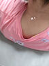 施華洛世奇（SWAROVSKI）LUNA粉色項(xiàng)鏈女送女朋友七夕情人節(jié)生日禮物女5734676 曬單實(shí)拍圖
