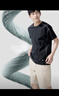 蕉下（beneunder）短袖T恤男戶外透氣運動優(yōu)質(zhì)衣褲送父親節(jié)禮物CC946漫暮黑L 曬單實拍圖