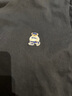 SPAO100%純棉短袖T恤男女2025夏季新款舒適親膚上衣SPDX25SD01XY 黑/象牙熊-貼布繡 L 曬單實(shí)拍圖