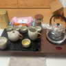 唐豐整套茶具家用茶臺(tái)燒水一體茶盤(pán)帶燒水壺煮茶蓋碗茶杯小型泡茶套裝 璽棠茶盤(pán)胡桃色+圓滿(mǎn)見(jiàn)山西施9頭 曬單實(shí)拍圖