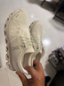 On 昂跑 Cloud 6 2025 春夏新品女款休閑運動(dòng)鞋 White 白 38.5 曬單實(shí)拍圖