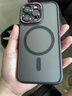玄皇【鏡頭全包】蘋果16promax手機(jī)殼iphone16新款膚感磨砂Magsafe磁吸充電硅膠防摔超薄透明高端簡(jiǎn)約 蘋果16ProMax【磨砂黑】徠卡鏡頭 親膚手感 曬單實(shí)拍圖