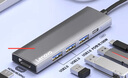 聯(lián)想（Lenovo）Type-C擴(kuò)展塢USB分線器USB轉(zhuǎn)換器HDMI轉(zhuǎn)接拓展塢4K30hz投屏擴(kuò)展PD快充適用手機(jī)平板小新筆記本電腦 曬單實(shí)拍圖