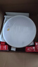 新飛吸頂燈led臥室燈客廳三防燈廚房陽臺圓形照明燈 【460*460mm】 56W 高亮超薄款 曬單實拍圖