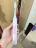飛利浦（PHILIPS）【肖戰(zhàn)推薦】電動牙刷鉆石3系 生日七夕禮物 成人情侶款送男生/女友 微泡水流 HX5181/01皓月白 曬單實拍圖