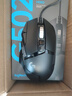 羅技（G） G502 HERO主宰者 有線鼠標 游戲鼠標 吃雞鼠標 電競鼠標宏編程可配重HERO引擎 送電競鼠標墊 G502HERO+黑色印花防滑貼 曬單實拍圖