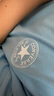 Converse【2件裝】匡威兒童T恤男童短袖兒童半袖純棉休閑圓領(lǐng)t恤兒童上衣 天空藍(lán)+白色 160 /80 【建議身高158-170cm】 曬單實拍圖