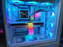 宏碁掠奪者（PREDATOR）48G(24G×2)套裝 DDR5 6000頻率 臺式機內存條 Hermes冰刃系列 RGB燈條(C28) 白色 AI電腦配件 曬單實(shí)拍圖