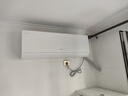 海爾（Haier）新品【小紅花】新一級(jí)能效 家用變頻冷暖空調(diào)掛機(jī) 獨(dú)立除濕 臥室省電靜音防直吹空調(diào) 國家補(bǔ)貼20% 1.5匹 一級(jí)能效 新品凈省電plus 曬單實(shí)拍圖