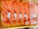 海宏盈挪威三文魚(yú)中段整條冰鮮大西洋鮭魚(yú)中段帝王鮭拼盤(pán)海鮮魚(yú)類(lèi)生鮮 法羅皇冠三文魚(yú)魚(yú)腩切片 400g 曬單實(shí)拍圖