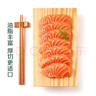 【腩背雙拼】冰鮮挪威三文魚(yú)刺身180g/盒 曬單實(shí)拍圖