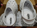 斯凱奇（Skechers）洞洞鞋女士秋季厚底泡泡鞋沙灘鞋涼鞋舒適耐磨舒適拖鞋111671 曬單實(shí)拍圖