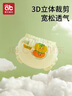 愛(ài)貝迪拉（AIBEDILA）寶寶內(nèi)褲女童嬰幼兒面包褲兒童三角短褲夏季不夾屁屁純棉a類(lèi) 面包褲-莓莓公主 4條 110 曬單實(shí)拍圖