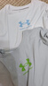 安德瑪（Under Armour）男女童休閑戶外寬松印花圓領(lǐng)短T童裝短上衣252320305 淺灰綠 170 曬單實(shí)拍圖