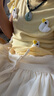 G.DUCKKIDS小黃鴨童裝女童夏季套裝2025新款兒童衣服女孩夏裝短袖短裙兩件套 黃色 120 尺碼5~6歲【110-120cm】cm 曬單實(shí)拍圖
