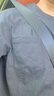 京東京造新款夏季純棉短袖t恤男女情侶寬松上衣 竹節(jié)棉 深灰色 L 曬單實拍圖