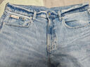 Calvin KleinJeans【明星同款復(fù)刻90系列】25春夏男ck復(fù)古直筒牛仔褲4RB700G RJJ-牛仔淺藍(lán) 32 曬單實(shí)拍圖